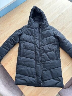 Long Girls Puffer Jacket